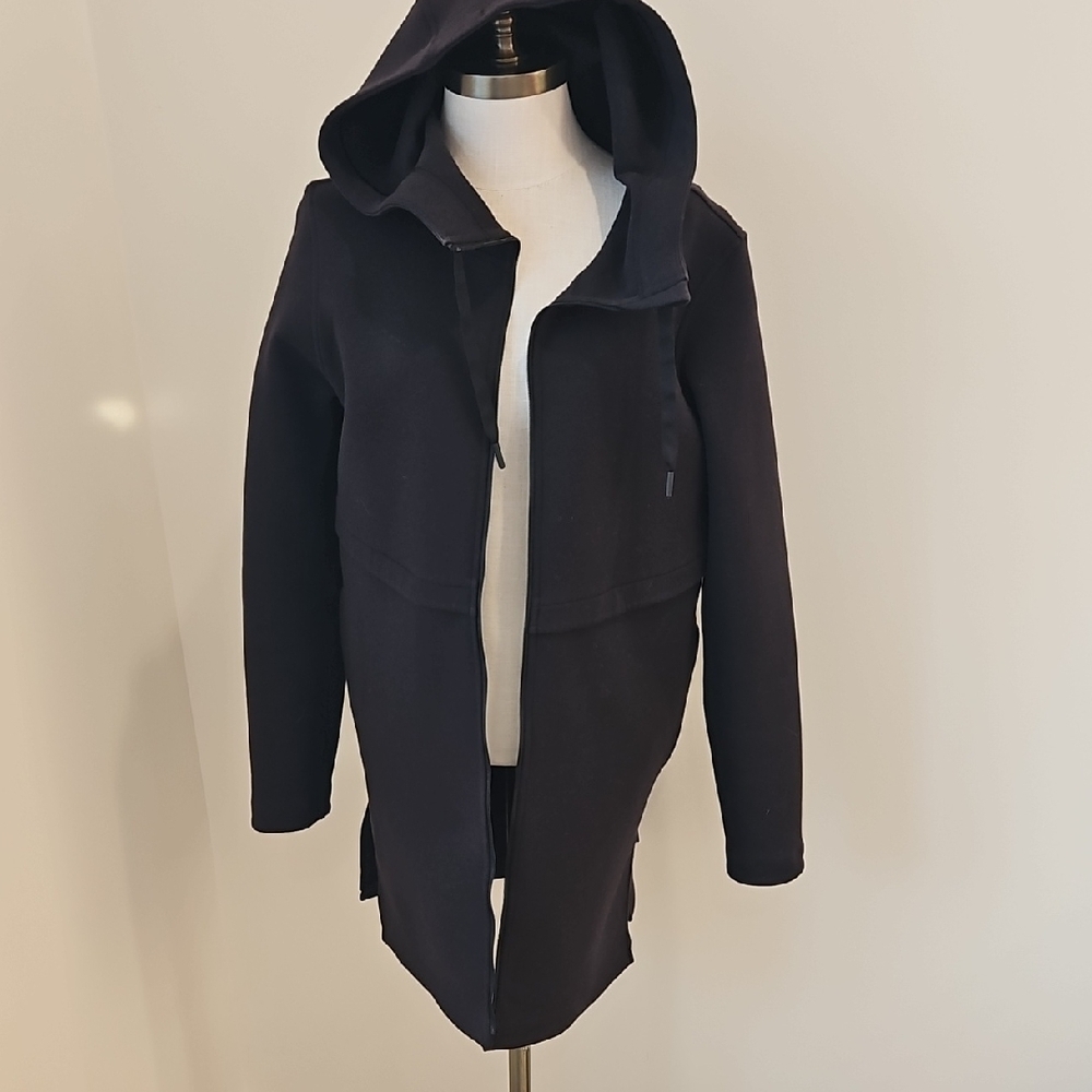 Lululemon Long Black Hooded Jacket